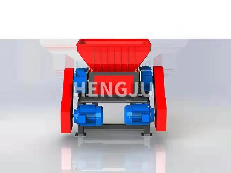 Double Single Axis Shredder Machine