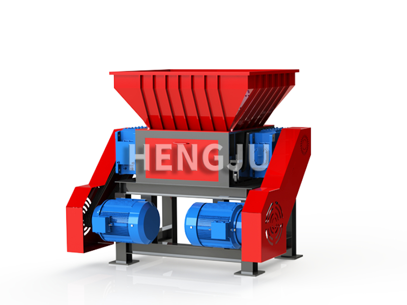 Double Single Axis Shredder Machine