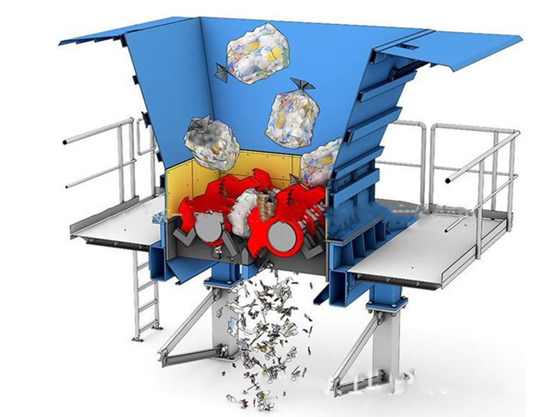 Product Introduction of Double Shaft Shredder Machine